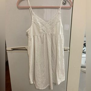 Victoria's Secret women's nightgown vintage white gold tag